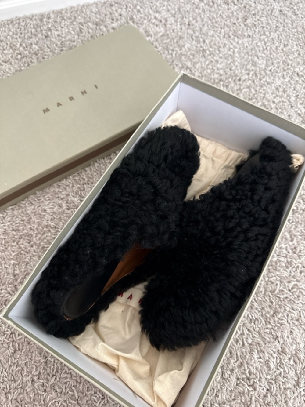 Marni sabot genuine sterling clog